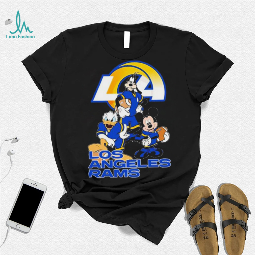 Los Angeles Rams Mickey Mouse Donald Duck Goofy Baseball Shirt Los Angeles Rams Mickey Mouse Donald Duck Goofy Baseball Shirt