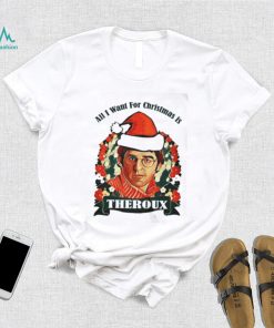 Louis Theroux Christmas Xmas Novelty Santa shirt