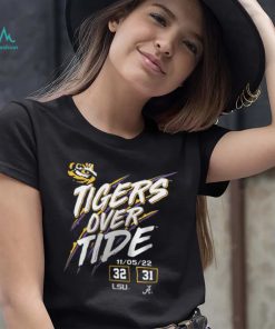 Lsu Tiger Over Alabama Crimson Tide 32 31 Shirt