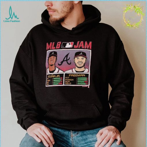 MLB Jam Atlanta Braves Freddie Freeman and Ronald Acuna Jr Shirt