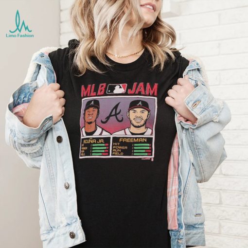 MLB Jam Atlanta Braves Freddie Freeman and Ronald Acuna Jr Shirt