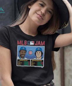 MLB Jam Chicago Cubs Andre Dawson  Ryne Sandberg Shirt
