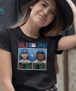 MLB Jam Toronto Blue Jays Bo Bichette and Vladimir Guerrero Jr Shirt