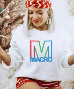 Macrodosing colorful retro logo shirt3