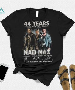 Mad Max 1979 2023 Thank You For The Memories T Shirt