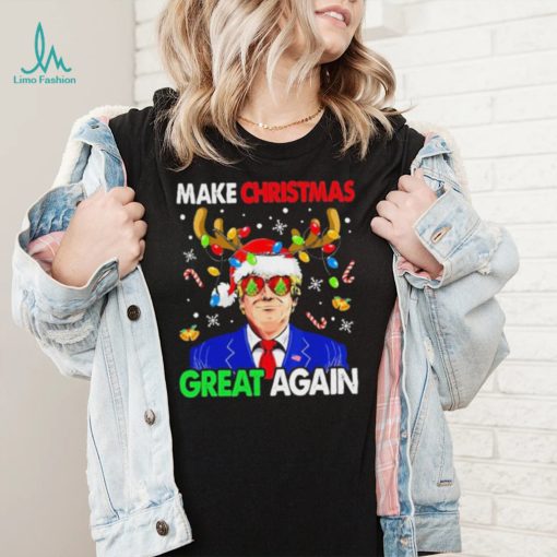 Make Christmas Great Again Funny Trump Ugly Christmas Shirt