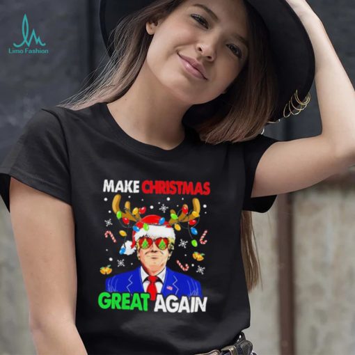 Make Christmas Great Again Funny Trump Ugly Christmas Shirt