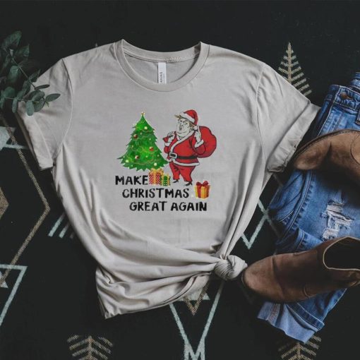 Make Christmas Great Again Trump Santa Clause Sweater