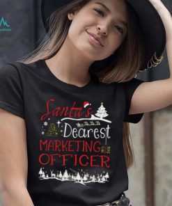Marketing Officer Xmas Job Cute Christmas Shirt