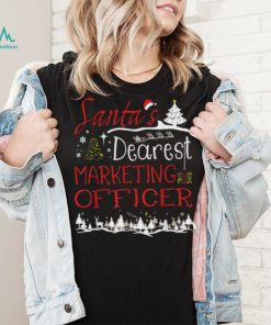 Marketing Officer Xmas Job Cute Christmas Shirt