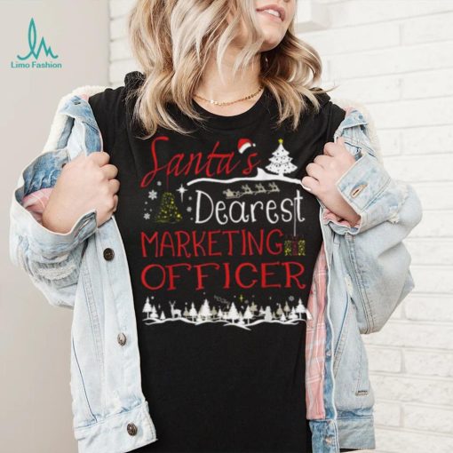 Marketing Officer Xmas Job Cute Christmas Shirt