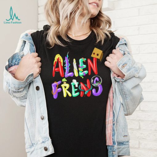 Mason Alien Frens colorful shirt