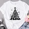 May The Force Be With You Christmas Tree T Shirt