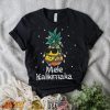 Mele Kalikimaka Pineapple Christmas Tree T Shirt Christmas Gift