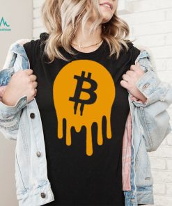 Melt your face Bitcoin art shirt