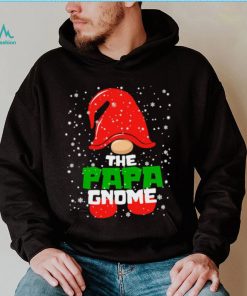 Mens papa gnome funny family matching christmas pajama sweatshirt