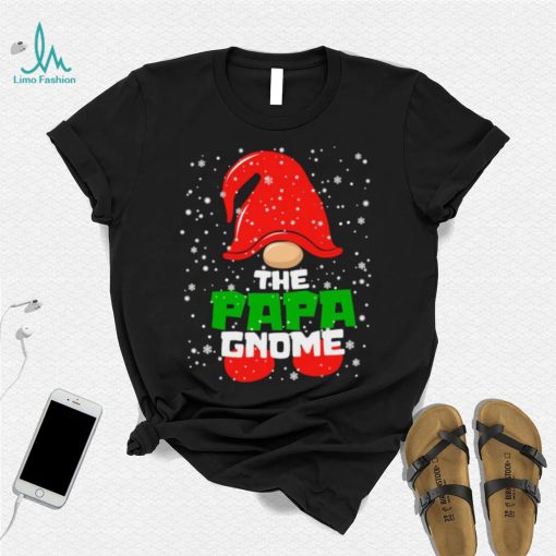 Mens papa gnome funny family matching christmas pajama sweatshirt