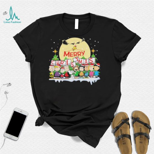 Merry Christmas Snoopy With Friend Shirt