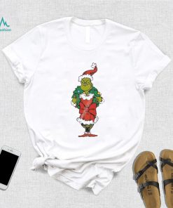 Merry Christmas grinch wreath merry grinchmas shirt