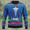 Alien Merry Christmas Humans, Ugly Christmas Sweater Sweatshirt