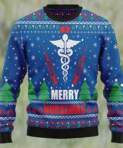 Merry Nursemas Ugly Christmas Sweater Sweatshirt