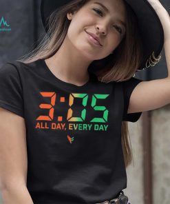 Miami Hurricanes 305 all Day every day shirt