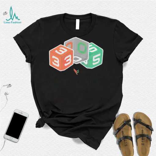 Miami Hurricanes 305 dice shirt