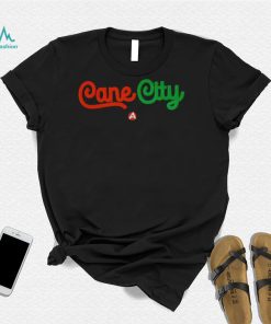 Miami Hurricanes Cane City logo shirt