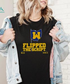 Michigan Football flipped the script T shirt