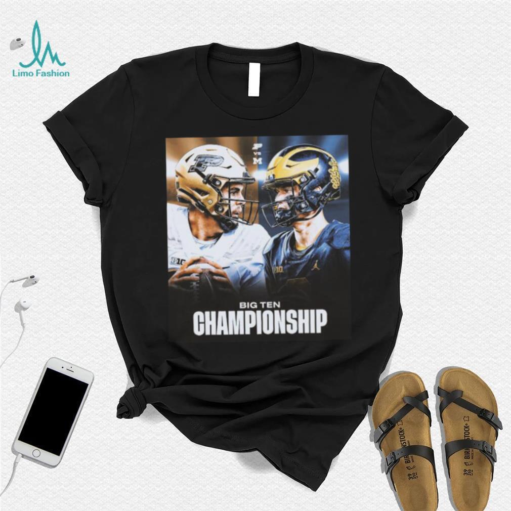 Michigan Vs Purdue Football 2022 Big Ten Championship Game Indianapolis Shirt