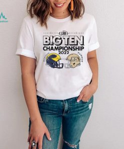 Michigan Wolverines Head to Head 2022 Big Ten Championship Game Shirt