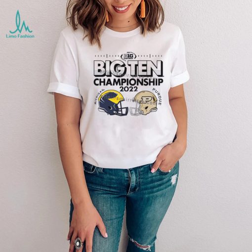 Michigan Wolverines Head to Head 2022 Big Ten Championship Game Shirt