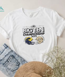 Michigan Wolverines Head to Head 2022 Big Ten Championship Game Shirt