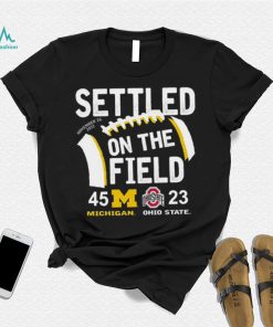 Michigan Wolverines Settled On The Field 2022 Big Ten East Champions Shirt