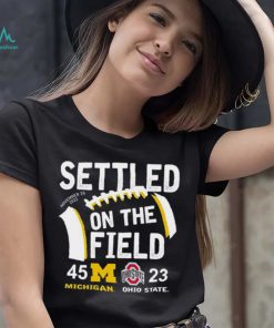 Michigan Wolverines Settled On The Field 2022 Big Ten East Champions Shirt