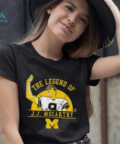 Michigan Wolverines The Legend Of J.J. Mccarthy Shirt