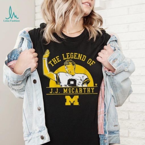 Michigan Wolverines The Legend Of J.J. Mccarthy Shirt