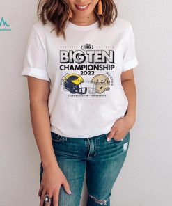 Michigan Wolverines vs Purdue Boilermakers 2022 Big Ten Championship Game Shirt