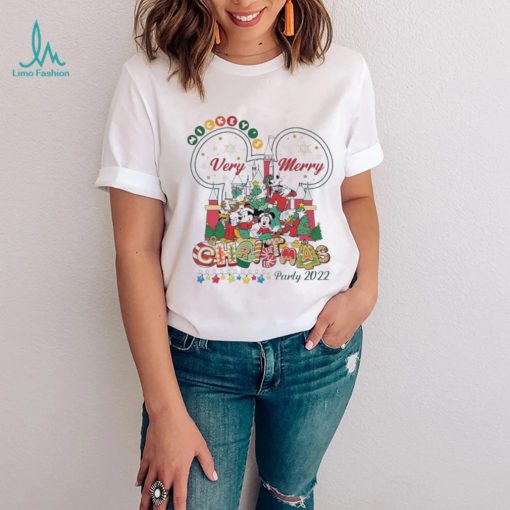 Mickey Ears Very Merry Christmas Party 2022 Shirt