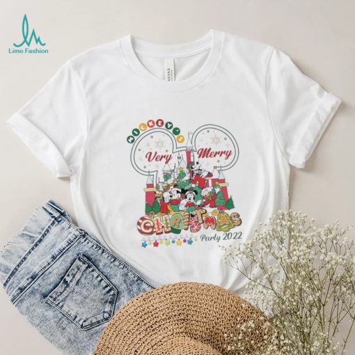 Mickey Ears Very Merry Christmas Party 2022 Shirt