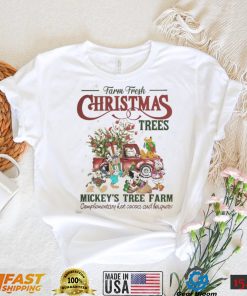 Mickey Farm Fresh Christmas Disney T Shirt1