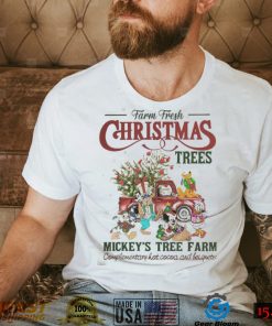 Mickey Farm Fresh Christmas Disney T Shirt3