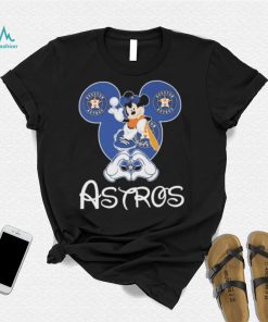 Mickey Mouse Disney Houston Astros Heart 2022 Shirt