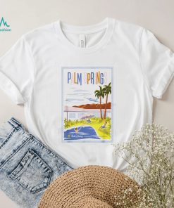 Mickey Mouse One Walts Plane Travel Poster Palm Springs T Shirt, hoodie, sweater, long sleeve and tank top
