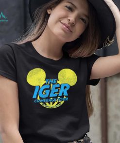 Mickey Mouse The Iger comeback tour logo shirt