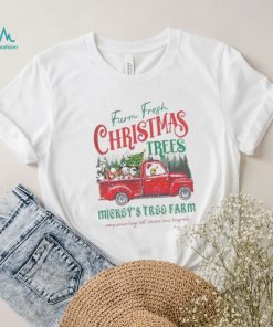 Mickey tree farm Christmas Christmas mickey and friends shirt