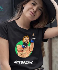 Middle Finger Conor Mcgregor Notorious art shirt