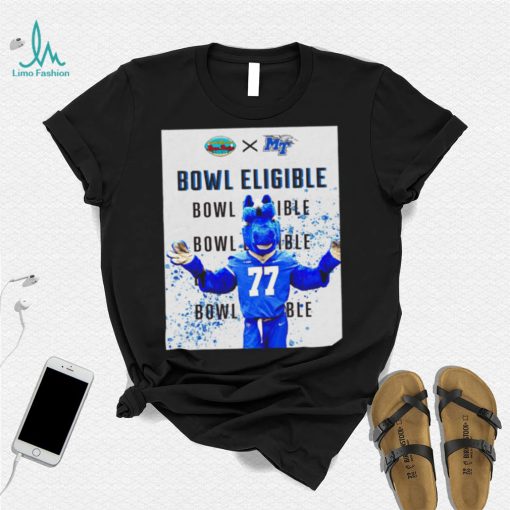 Middle Tennessee Blue Raiders X Boca Raton Bowl Bowl Eligible 2022 shirt