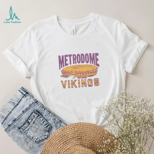 Minnesota Vikings Metrodome stadium shirt