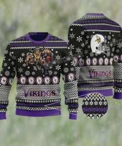 Minnesota Vikings Ugly Christmas Sweater 3D NFL Football Fan Gift